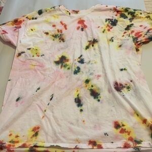 Mens tie dyed tshirt size XL